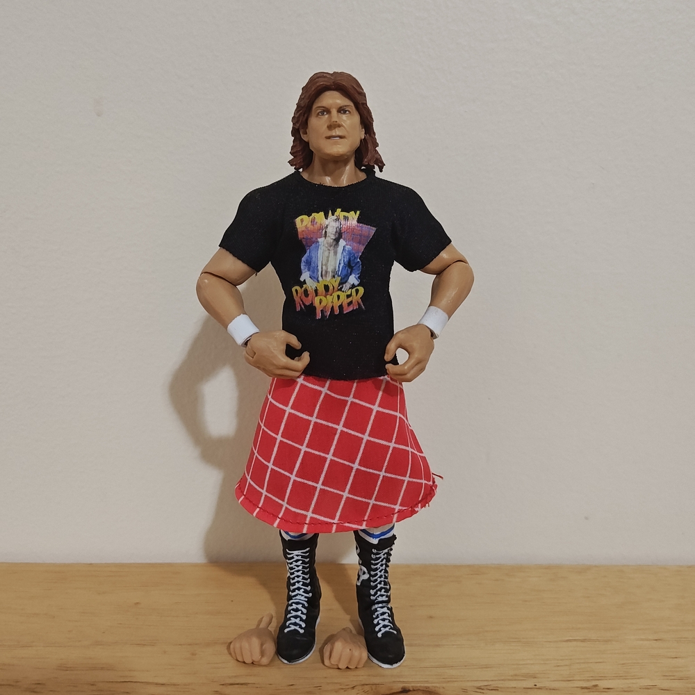 Mattel WWE Elite Legends Series 12 Rowdy Roddy Piper Action Figure Wrestling Toy